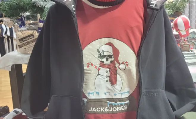 T-shirts et Sweats de Noël Jack & Jones, Cavaillon, LE DRESSING